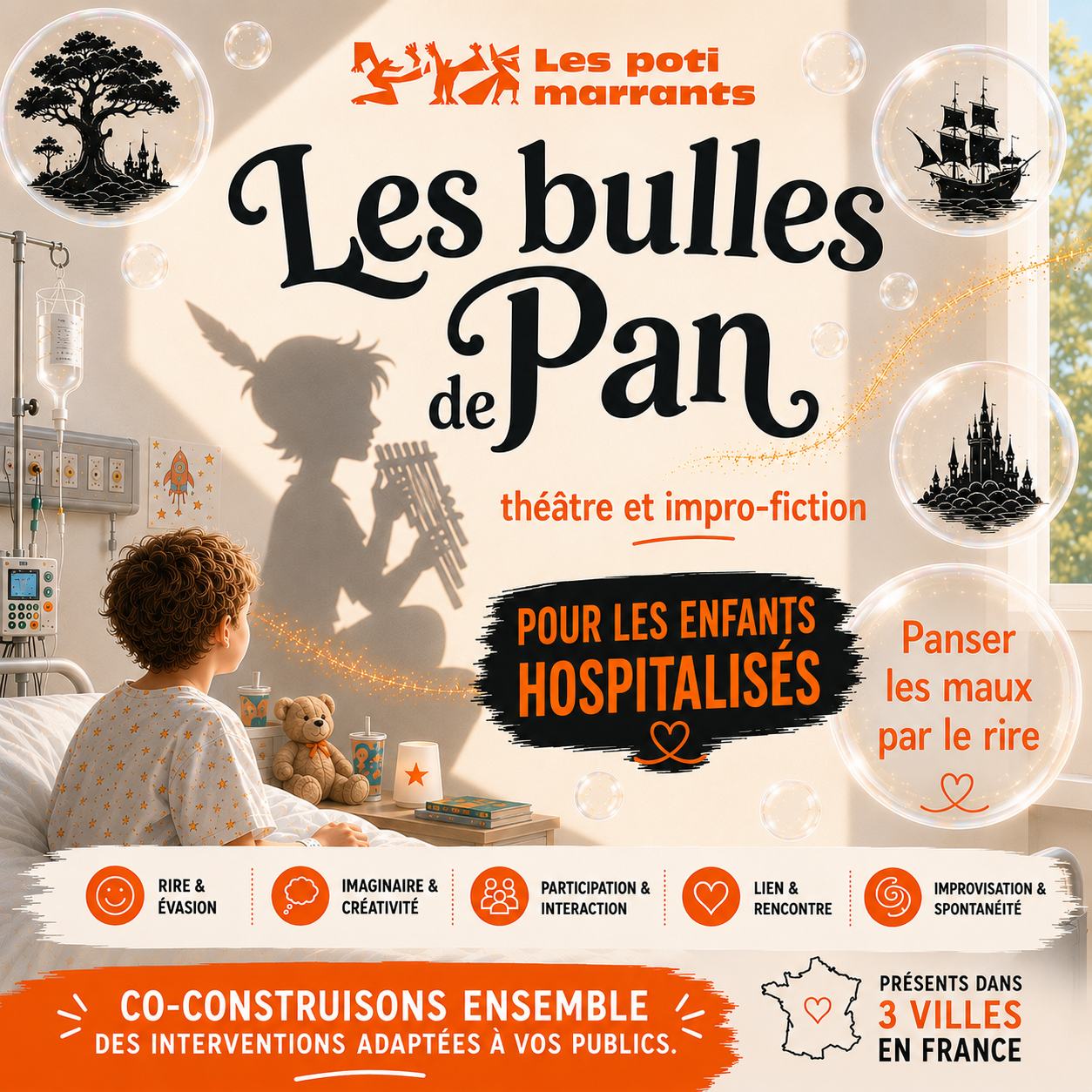 Affiche Les Bulles de Pan